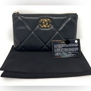 Authentic Chanel Clutch Bag Pouch Wallet